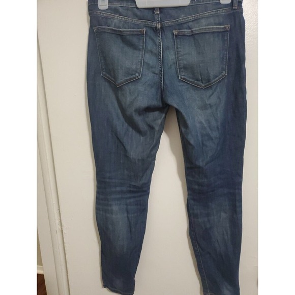BANANA REPUBLIC PREMIUM DENIM SKINNY ANKLE JEANS Size 28 SKINNY ANKLE - Picture 4 of 7